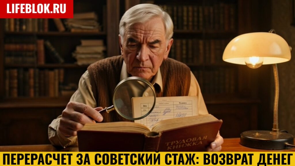 ПЕРЕРАСЧЕТ ЗА СОВЕТСКИЙ СТАЖ: ВОЗВРАТ ДЕНЕГ
